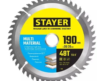 фото Диск пильный Stayer 3685-190-30-48