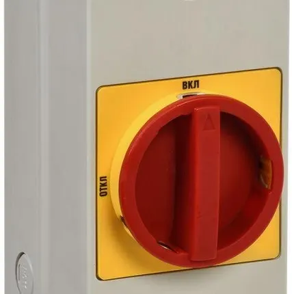 Фото №0 Переключатель кулачковый ПКП25-13/К 25А на 2 полож. откл. - вкл. 400В IEK BCS33-025-1