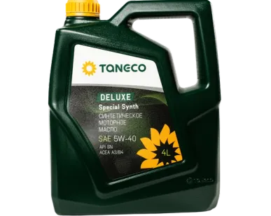 фото Масло моторное синтетическое TANECO DeLuxe Special Synth 5W-40 4 л 5W-40