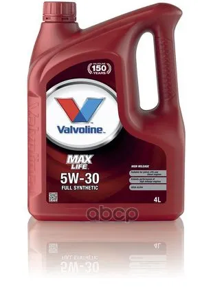 Фото №0 Valvoline Масло моторное синтетическое 5W30 4л VALVOLINE - 872370