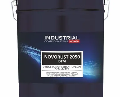 фото Грунт-эмаль NOVOL полиуретановая полуматовая NOVORUST 2050 DTM