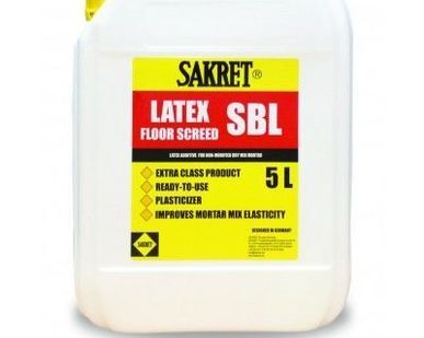 фото Латекс "СТЯЖКА" Sakret SBL (5 л)