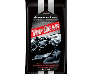 фото Салфетки влажные Top Gear №30 для салона, TG48039