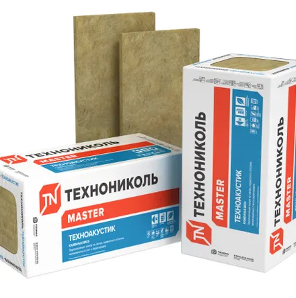 Фото №4 Звукоизоляционные плиты Техноакустик для перегородок (8 плит)