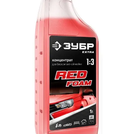 Фото №0 Шампунь для моек автомобильных универсальный 1 л Зубр EXTRA 70650-1