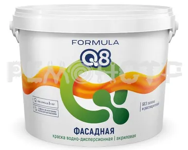 фото Краска вд фасад 13 кг ВД-АК белоснежная FORMULA Q8 (1/45) П