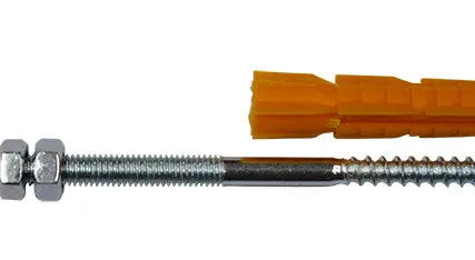 Фото №0 Монтажный комплект М6х140 для хомута пластикового водостока