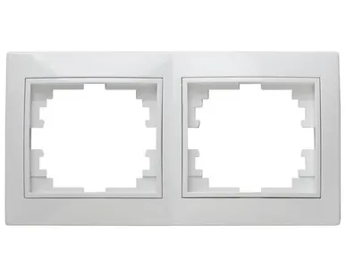фото Рамка 2-м СП Plano 1-502-01 гор. бел. Intro Б0027625