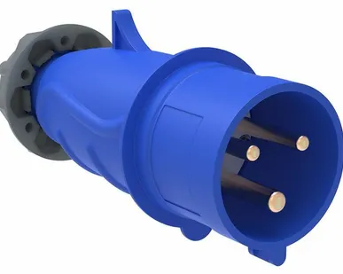 фото Вилка силовая 1-ф., 16А, 220В, IP44 (3-п) MAGNUM PSN0...