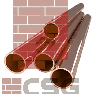 фото Труба медная 15х1.5 мяг, длина 3 м, марка М2