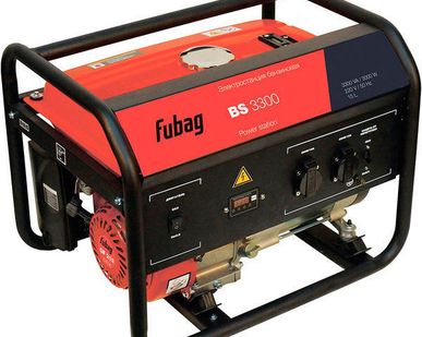 фото БЕНЗИНОВАЯ ЭЛЕКТРОСТАНЦИЯ FUBAG BS 3300