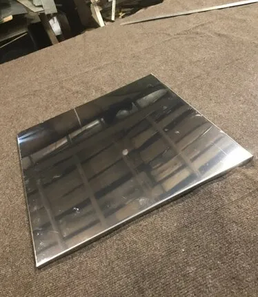 Фото №0 Защитный экран из нержавейки