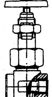 фото Задвижка стальная муфтовая 31лс77нж, ручная Ду15мм