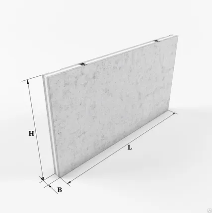 Фото №0 Панели цокольные трехслойные.