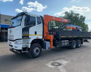 фото Аренда манипулятора FAW J6 CA3250