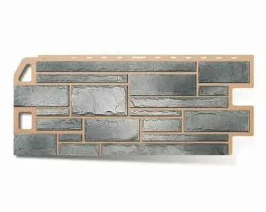 фото Цокольный сайдинг альта-профиль - коллекция "камень", топаз