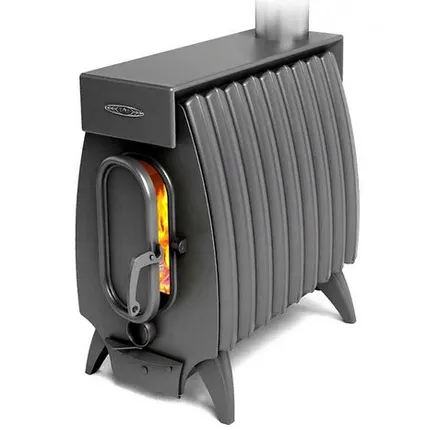 Фото №0 Печь отопительно-варочная ТМФ Огонь-батарея 9 Лайт дровяная антрацит