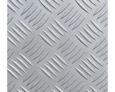 фото Лист алюминиевый рифленый Квинтет 1,5х1200х600 мм
