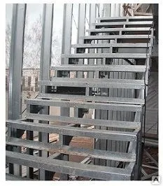 фото Лестница по технологии ЛСТК