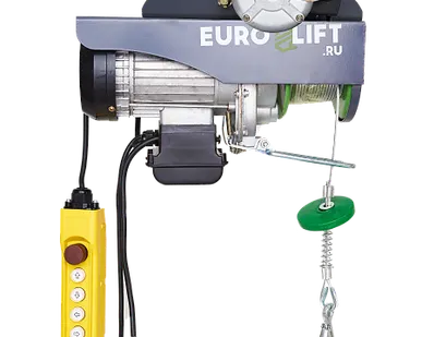 фото Лебедка электрическая передвижная KX 250 г/п 125/250 кг, в/п 18/9 м