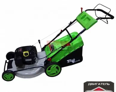 фото Бензиновая газонокосилка REDVERG RD-GLM510GS-BS