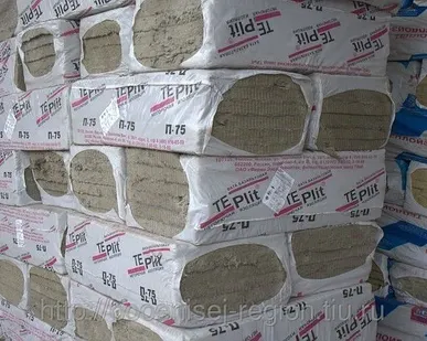 фото Теплит Миниральная плита П-75 утеплитель (1000х500х50) т/у