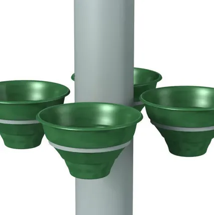 Фото №0 Вазон для цветов на столб Колокольчик 4шт.