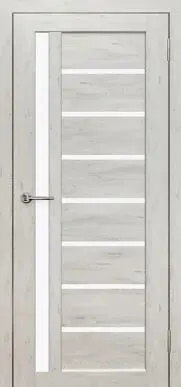 Фото №0 Дверь межкомнатная Вертикаль (Рада) стекло матовое, экошпон, Ель Альпийская 2000х700мм