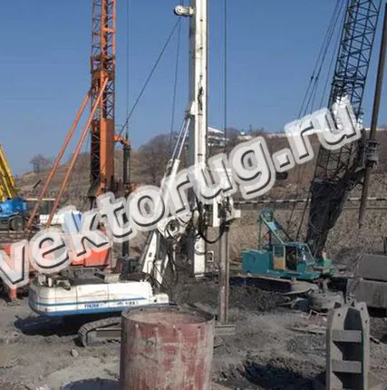 Фото №0 Бурение свай