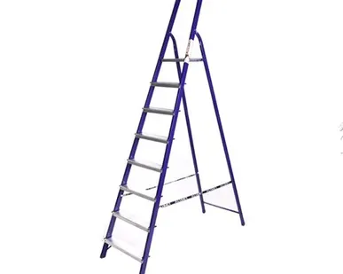 фото Стремянка металлическая 8 ступеней, стальная М8408 Алюмет