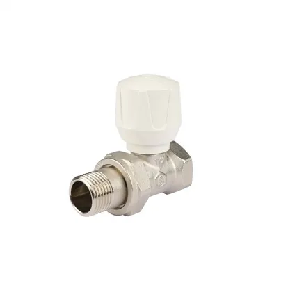 Фото №0 Клапан ручной радиаторный прямой 1/2" н.р.-в.р. Stout