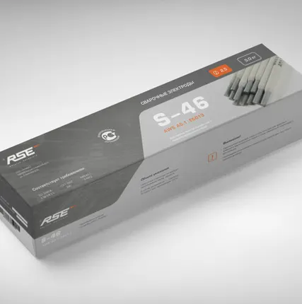 Фото №0 Электроды S-46 3,2х350мм (5,0кг) RSE Е6013