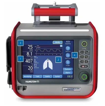 Фото №0 Аппарат ИВЛ HAMILTON-T1
