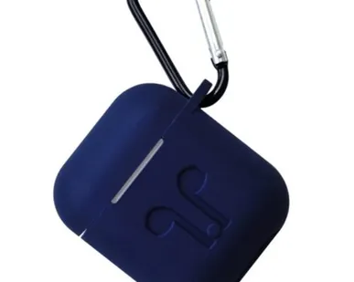 фото Силиконовый чехол Gurdini для AirPods 2 Blue