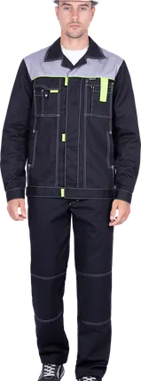 Фото №0 Куртка ТУРБО летняя, черная