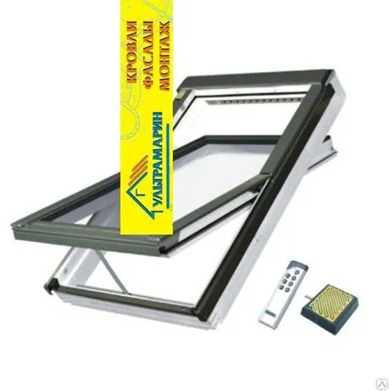 Фото №0 Деревянное окно Fakro FTP-V U3 Z-Wave 55х98