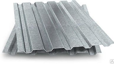 фото Профнастил С-8 2,00 м, толщина 0,4 мм оцинкованный