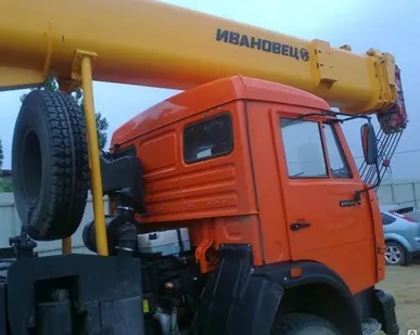 фото Автокран Ивановец 25 тонн вылет стрелы 30,7 м