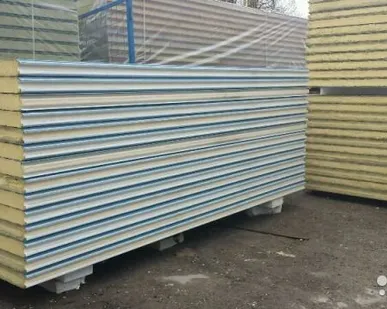 фото Сэндвич-панель пир 80мм 3,09 м