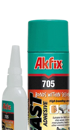 Фото №0 Набор для склеивания Akfix 705 (В100 гр + 400 мл) (24шт)