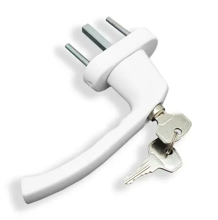 Фото №0 Ручка оконная SWH35.8 с ключом белая