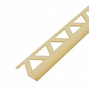 фото Раскладка под плитку Идеал наружная Бежевая 012 8 мм 2,5 м Нп8 012/БЕЖ