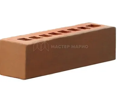 фото Кирпич лицевой керамический «Флэш» пустотелый Евро «половинка»