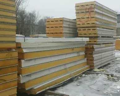 фото Сэндвич панели Кровельные PIR 80 мм, 3,99 м