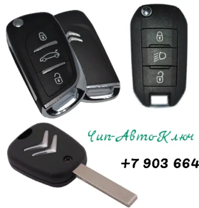 Фото №0 Ключ Citroen