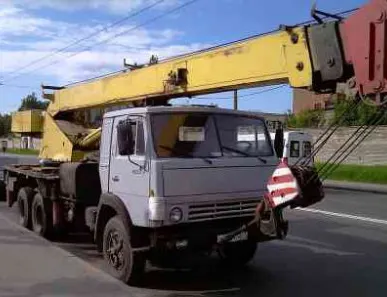 фото Грузовой автокран КРАЯН КШТ-50.01