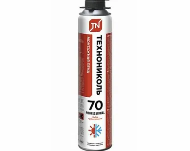 фото Пена монтажная ТЕХНОНИКОЛЬ 70 professional всесезонная