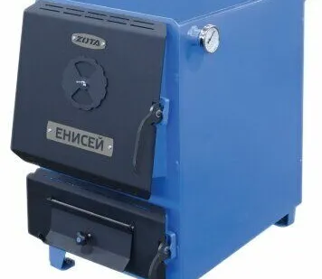 фото Твердотопливный котел ZOTA Енисей 14, 14 кВт, одноконтурный, без плиты