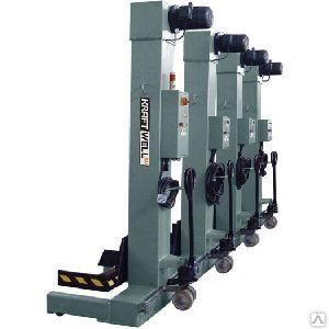 фото KraftWell Колонны подкатные электромеханические (KRW6M5.5), г/п 6х5,5т