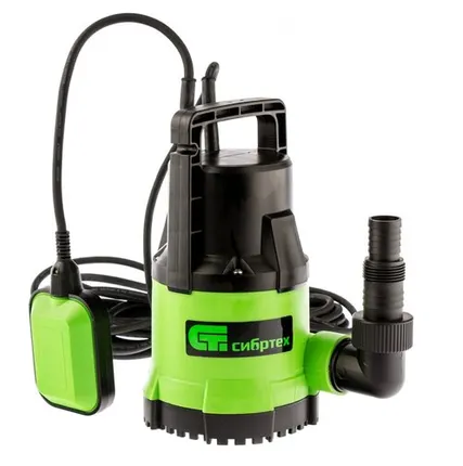 Фото №0 Дренажный насос для чистой воды Сибртех СДН500-5 97262